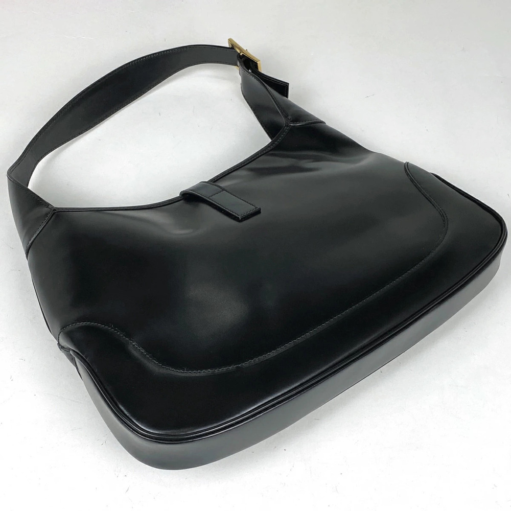 Gucci Jackie Shoulder Bag Leather Black - Picture 2 of 6